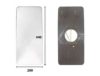 IVECO 93190976 Mirror Glass, outside mirror